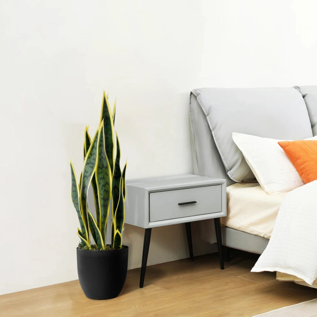 BLOODLEAF DRACAENA TRIFASCIATA 20060 Τεχνητό Διακοσμητικό Φυτό Αιματόφυλλη Σανσεβιέρια Υ70cm