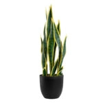 BLOODLEAF DRACAENA TRIFASCIATA 20060 Τεχνητό Διακοσμητικό Φυτό Αιματόφυλλη Σανσεβιέρια Υ70cm