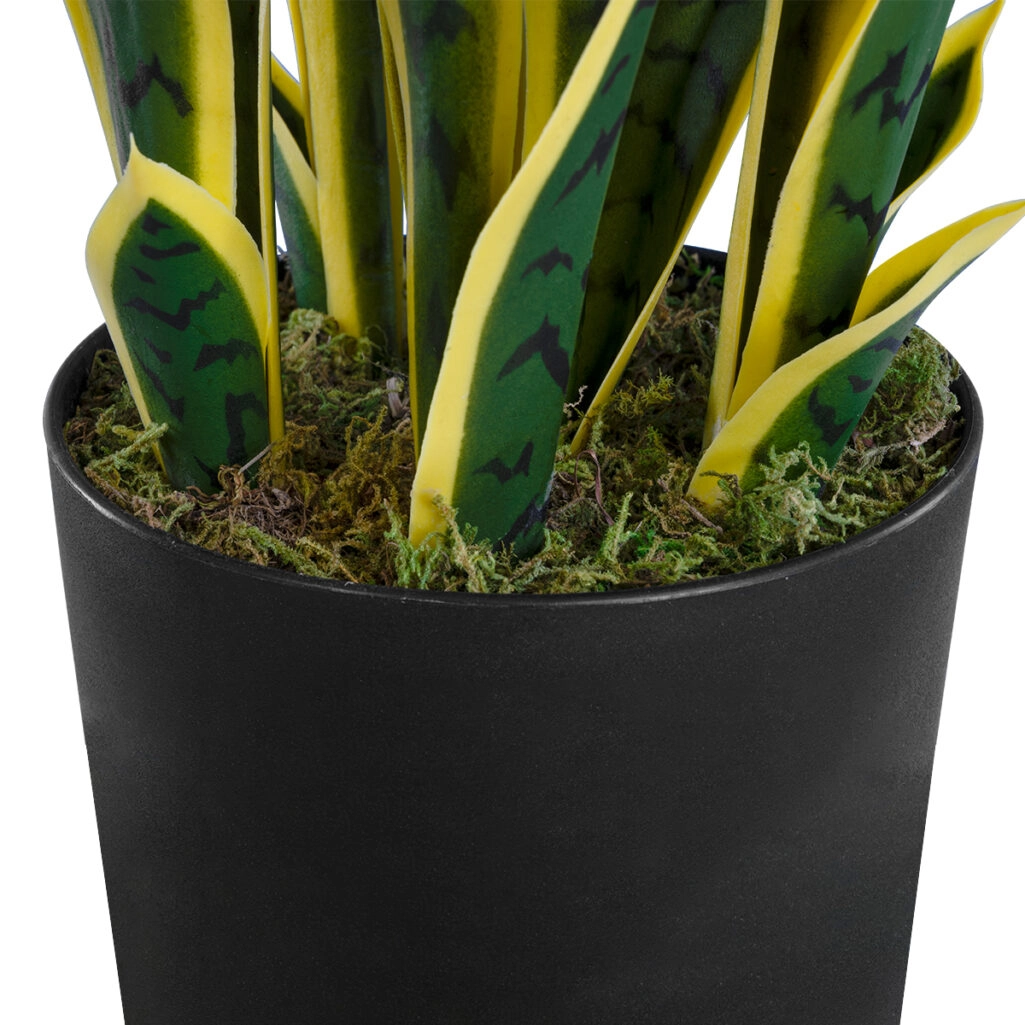 BLOODLEAF DRACAENA TRIFASCIATA 20060 Τεχνητό Διακοσμητικό Φυτό Αιματόφυλλη Σανσεβιέρια Υ70cm