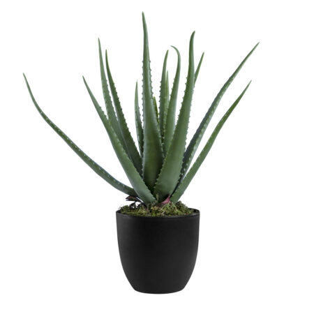 ALOE 20065 Τεχνητό Διακοσμητικό Φυτό Αλόη Υ50cm - Τεχνητοι Κακτοι