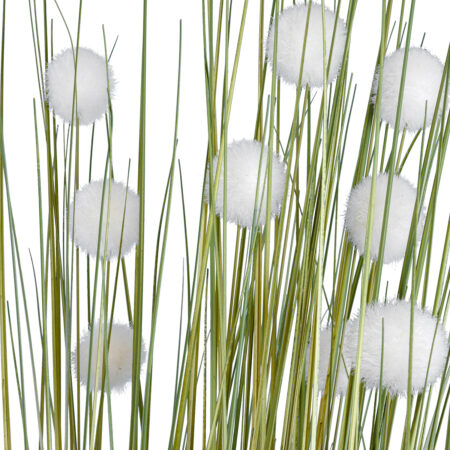 ERIOPHORUM ANGUSTIFOLIUM COTTON GRASS 20073 Τεχνητό Διακοσμητικό Φυτό Γρασίδι του Βαμβακιού Υ150cm - Τεχνητά Γρασίδια και Χόρτα Sticky 2