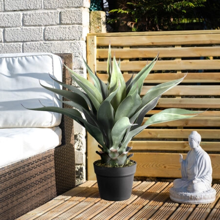 SISAL AGAVE 20080 Τεχνητό Διακοσμητικό Φυτό Αγαύη Υ60cm - Τεχνητοι Κακτοι Sticky 3