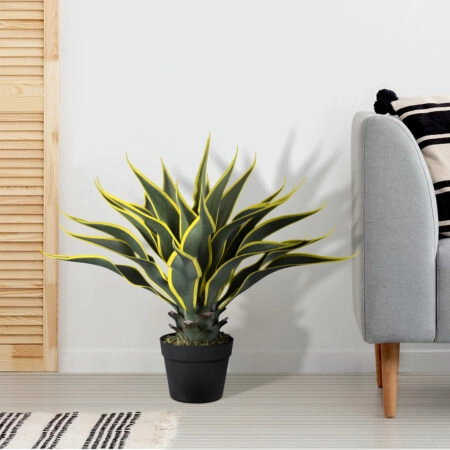 SISAL AGAVE 20081 Τεχνητό Διακοσμητικό Φυτό Αγαύη Υ60cm - Τεχνητοι Κακτοι Sticky 3