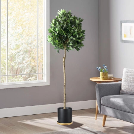 LAUREL 20085 Τεχνητό Διακοσμητικό Φυτό Δάφνη Υ150cm - Τεχνητα Κωνοφορα και διαμορφωμενα φυτα Sticky 4