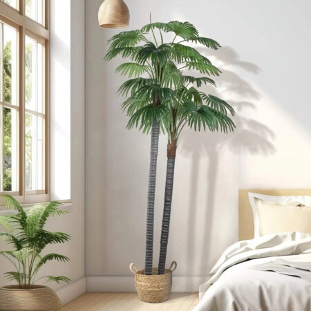 PALM TREE 20086 Τεχνητό Διακοσμητικό Φυτό Φοινικόδεντρο Βεντάλια Υ300cm - Τεχνητοι Φοινικες Sticky 5