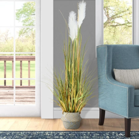 PAMPAS GRASS 20105 Τεχνητό Διακοσμητικό Φυτό Γρασίδι της Πάμπας Υ150cm - Τεχνητά Γρασίδια και Χόρτα Sticky 3