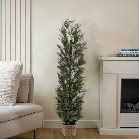 LEMON CYPRESS 20152 Τεχνητό Διακοσμητικό Φυτό Λεμονόκυπάρισσο Υ150cm - Τεχνητα Κωνοφορα και διαμορφωμενα φυτα Sticky 4