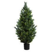 CYPRESSUS LEYLANDII 20154 Τεχνητό Διακοσμητικό Φυτό Κυπαρίσσι Λέιλαντ Υ120cm - Τεχνητα Κωνοφορα και διαμορφωμενα φυτα