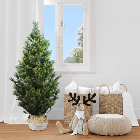CYPRESSUS LEYLANDII 20154 Τεχνητό Διακοσμητικό Φυτό Κυπαρίσσι Λέιλαντ Υ120cm - Τεχνητα Κωνοφορα και διαμορφωμενα φυτα Sticky 2