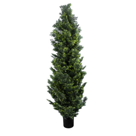 CYPRESSUS LEYLANDII 20156 Τεχνητό Διακοσμητικό Φυτό Κυπαρίσσι Λέιλαντ Υ180cm - Τεχνητα Κωνοφορα και διαμορφωμενα φυτα