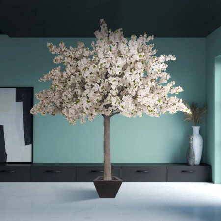 ALMOND TREE 20163 Τεχνητό Διακοσμητικό Δέντρο Αμυγδαλιά Υ340cm - Τεχνητα Ανθισμένα Δεντρα Sticky 5