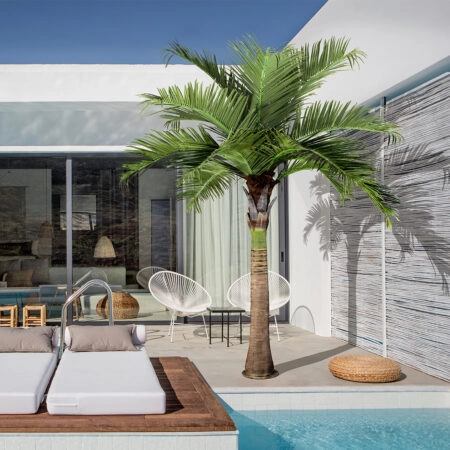 COCONUT PALM TREE 20169 Τεχνητό Διακοσμητικό Φυτό Φοινικόδεντρο Κοκοφοίνικας Εξωτερικού Χώρου IP68 UV Certified Protection Υ400cm - Τεχνητοι Φοινικες Sticky 1
