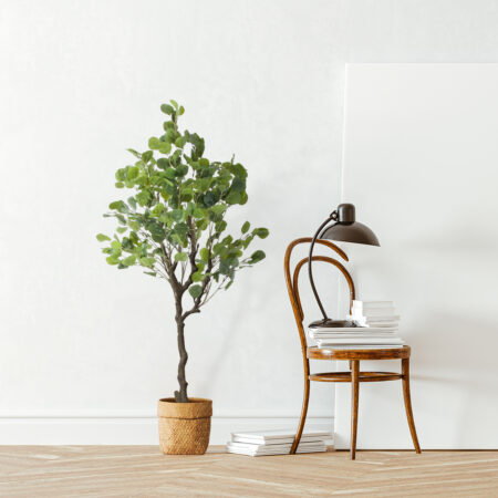 EUCALYPTUS 20190 Τεχνητό Διακοσμητικό Φυτό Ευκάλυπτος Υ120cm - Τεχνητά Φυτά και Δέντρα Sticky 4