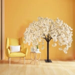 SALMON CHERRY BLOSSOM TREE 20358 Τεχνητό Διακοσμητικό Δέντρο Μπεζ Άνθος Κερασιάς Υ140cm