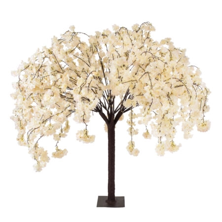 SALMON CHERRY BLOSSOM TREE 20358 Τεχνητό Διακοσμητικό Δέντρο Μπεζ Άνθος Κερασιάς Υ140cm - Τεχνητα Ανθισμένα Δεντρα