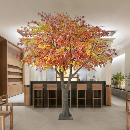 AUTUMN MAPLE TREE 20360 Τεχνητό Διακοσμητικό Δέντρο Φθινοπωρινός Σφένδαμος Υ350cm - Τεχνητα Ανθισμένα Δεντρα Sticky 4