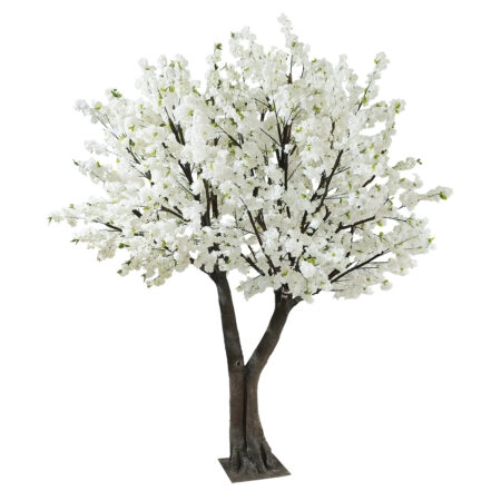 BIANCA CHERRY BLOSSOM TREE 20362 Τεχνητό Διακοσμητικό Δέντρο Λευκό Άνθος Κερασιάς Υ350cm - Τεχνητα Ανθισμένα Δεντρα