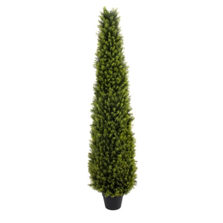 CYPRESSUS SEMPERVIRENS 20395 Τεχνητό Διακοσμητικό Φυτό Μεσογειακό Κυπαρίσσι Υ150cm - Τεχνητα Κωνοφορα και διαμορφωμενα φυτα