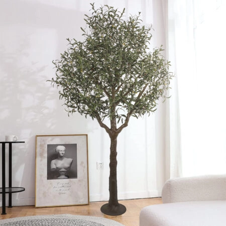 OLIVE TREE 20425 Τεχνητό Διακοσμητικό Δέντρο Ελιά Υ220cm - Τεχνητες Ελιες Sticky 5