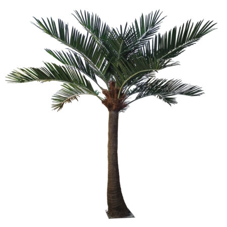 COCONUT PALM TREE 20442 Τεχνητό Διακοσμητικό Φοινικόδεντρο Κοκοφοίνικας Εξωτερικού Χώρου IP68 UV Certified Protection Υ400cm - Τεχνητοι Φοινικες