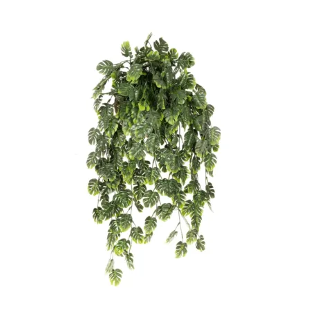 MONSTERA HANGING PLANT 20633 Τεχνητό Κρεμαστό Διακοσμητικό Φυτό Φτέρης Π40 x Μ40 x Y88cm - Τεχνητά Φυτά και Δέντρα