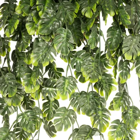 MONSTERA HANGING PLANT 20633 Τεχνητό Κρεμαστό Διακοσμητικό Φυτό Φτέρης Π40 x Μ40 x Y88cm - Τεχνητά Φυτά και Δέντρα Sticky 2