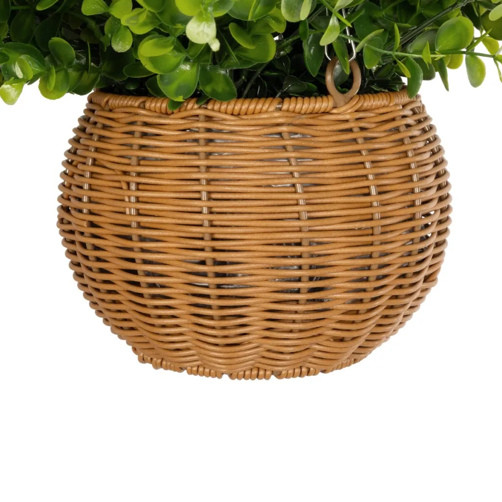 EUCALYPTUS HANGING PLANT 20640 Τεχνητό Κρεμαστό Διακοσμητικό Φυτό Φτέρης Π45 x Μ45 x Y30cm