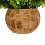 EUCALYPTUS HANGING PLANT 20640 Τεχνητό Κρεμαστό Διακοσμητικό Φυτό Φτέρης Π45 x Μ45 x Y30cm
