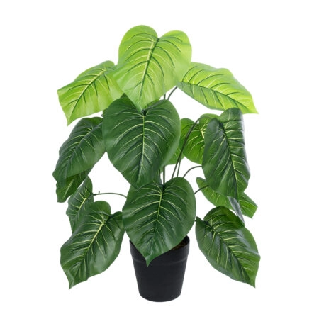 PHILODENDRON PLANT 20910 Διακοσμητικό Φυτό Φυλλόδεντρο Φ70 x Υ75cm - Τεχνητες Μονστερες και Φιλοδεντρα