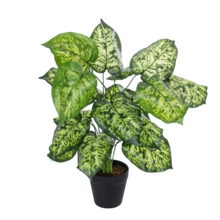 DIEFFENBACHIA PLANT 20914 Διακοσμητικό Φυτό Διφενμπάχια Φ58 x Υ75cm - Τροπικα και Ιδιαιτερα Τεχνητα φυτα