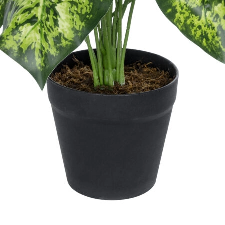 DIEFFENBACHIA PLANT 20914 Διακοσμητικό Φυτό Διφενμπάχια Φ58 x Υ75cm - Τροπικα και Ιδιαιτερα Τεχνητα φυτα Sticky 2