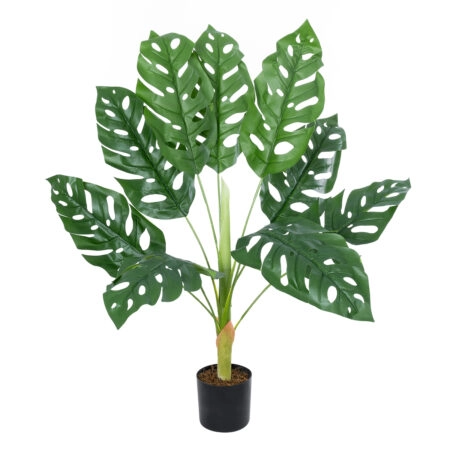 MONSTERA PLANT 20937 - Διακοσμητικό Φυτό Μονστέρα Φ90 x Υ80cm - Τεχνητά Φυτά και Δέντρα