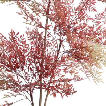 RED NANDINA PLANT 20966 Διακοσμητικό Φυτό Κόκκινη Ναντίνα Φ66 x Υ150cm - Τροπικα και Ιδιαιτερα Τεχνητα φυτα Sticky 1