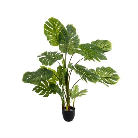 MONSTERA 20973 - Τεχνητό Διακοσμητικό Φυτό Μονστέρα Φ120 x Υ140cm - Τεχνητά Φυτά και Δέντρα