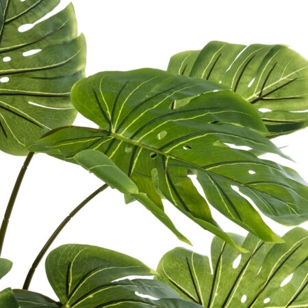 MONSTERA 20973 - Τεχνητό Διακοσμητικό Φυτό Μονστέρα Φ120 x Υ140cm - Τεχνητά Φυτά και Δέντρα Sticky 1