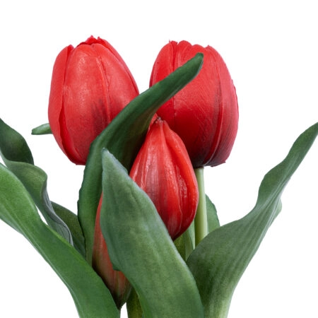 RED TULIP 21094 Διακοσμητικό Φυτό Κόκκινη Τουλίπα Υ23cm - Μικρα Φυτά και Παχύφυτα Sticky 1