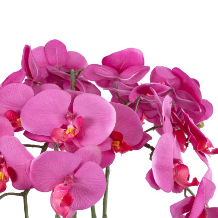 DARK PINK ORCHID 21123 Διακοσμητικό Φυτό Φούξια Ορχιδέα Υ50cm - Τεχνητες Ορχιδεες Sticky 1