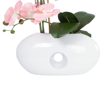 PINK ORCHID 21126 Διακοσμητικό Φυτό Ροζ Ορχιδέα Υ42cm - Τεχνητες Ορχιδεες Sticky 1