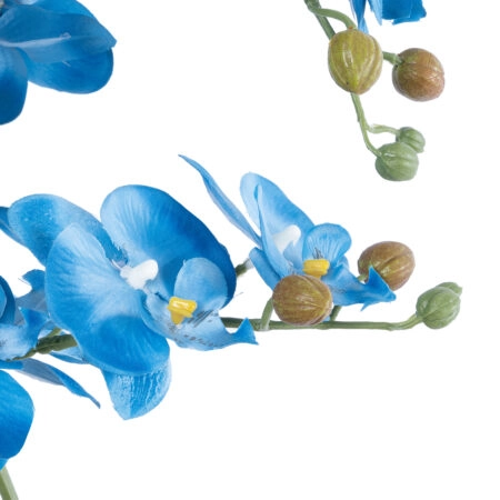 BLUE ORCHID 21130 Διακοσμητικό Φυτό Μπλε Ορχιδέα Υ43cm - Τεχνητες Ορχιδεες Sticky 1
