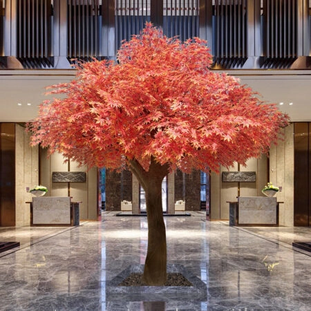 MAPLE TREE 20162 Τεχνητό Διακοσμητικό Δέντρο Σφένδαμος Υ340cm - Τεχνητα Ανθισμένα Δεντρα Sticky 4