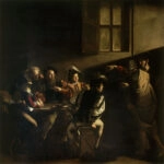 Πίνακας σε καμβά CARAVAGGIO - THE CALLING OF ST MATTHEW