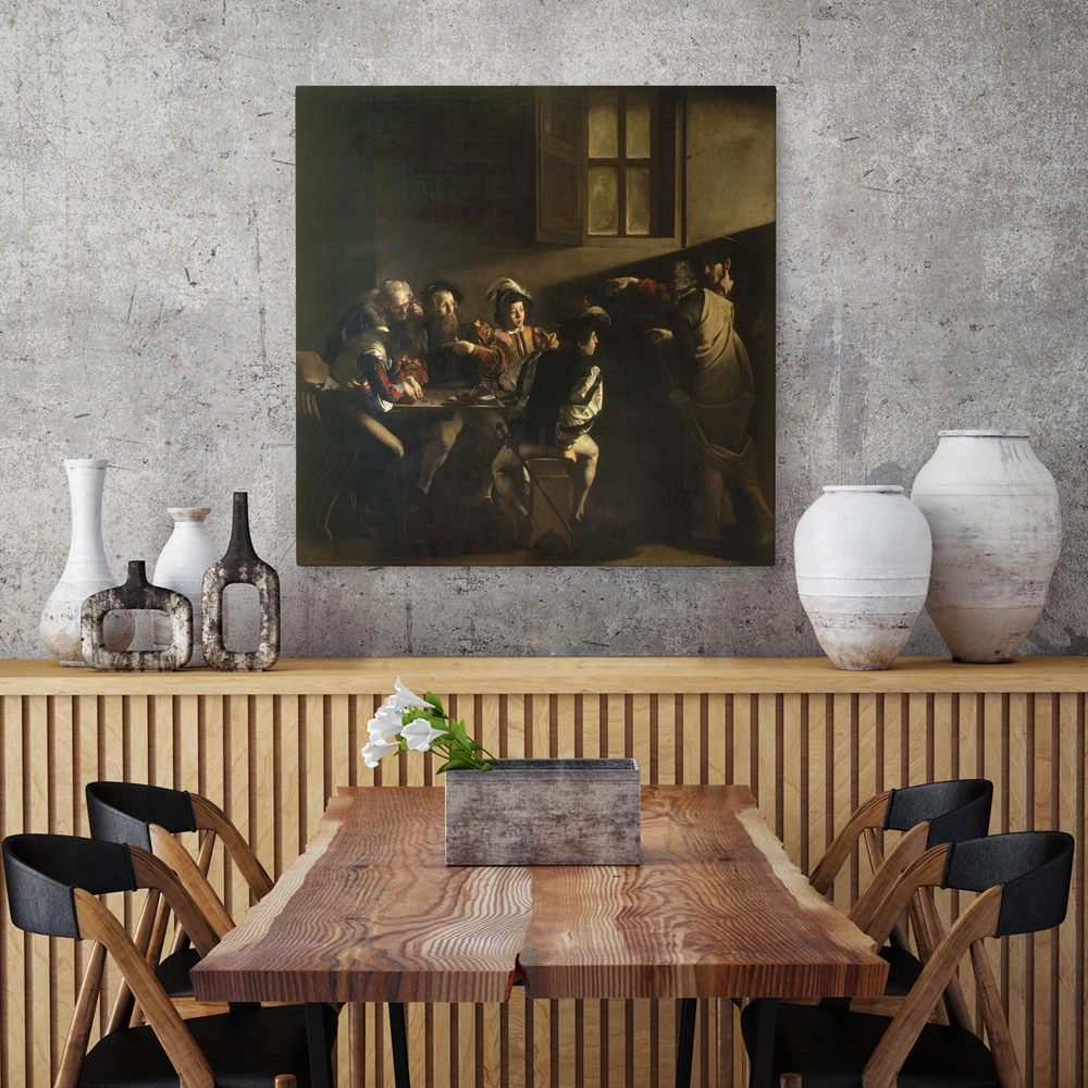 Πίνακας σε καμβά CARAVAGGIO - THE CALLING OF ST MATTHEW