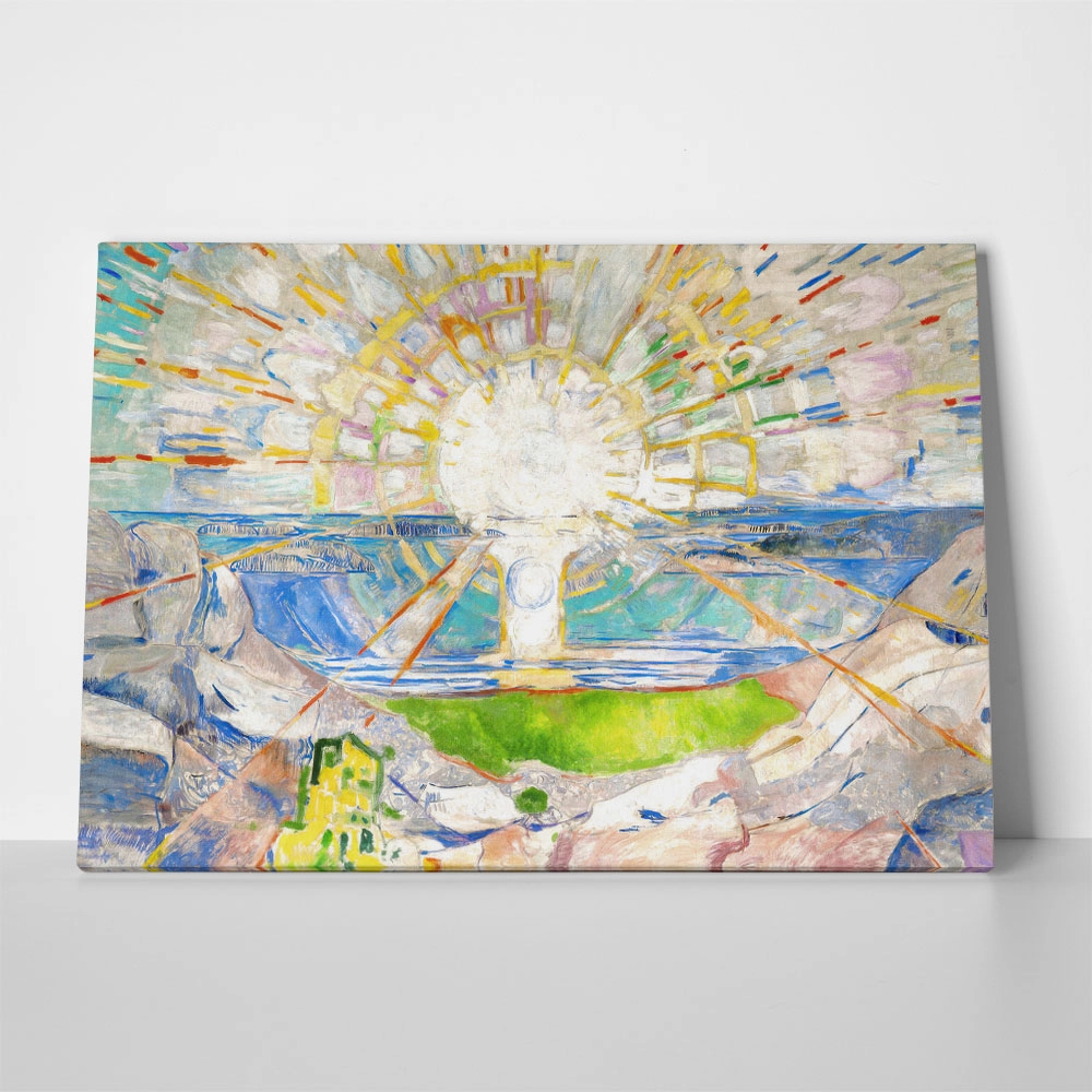 Πινακας σε καμβά EDVARD MUNCH - THE SUN
