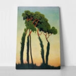 Πινακας σε καμβά FELIX VALLOTTON - PINS PARASOLS