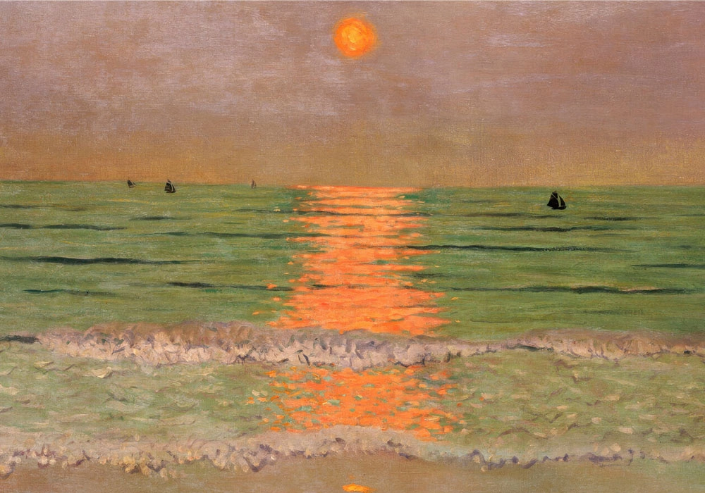 Πινακας σε καμβά FELIX VALLOTTON - SUNSET