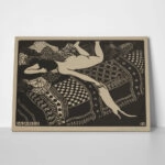 Πινακας σε καμβά FELIX VALLOTTON - THE LAZINESS
