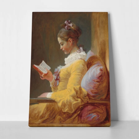 Πινακας σε καμβά FRAGONARD - THE READER - Αλλοι ζωγραφοι Sticky 1