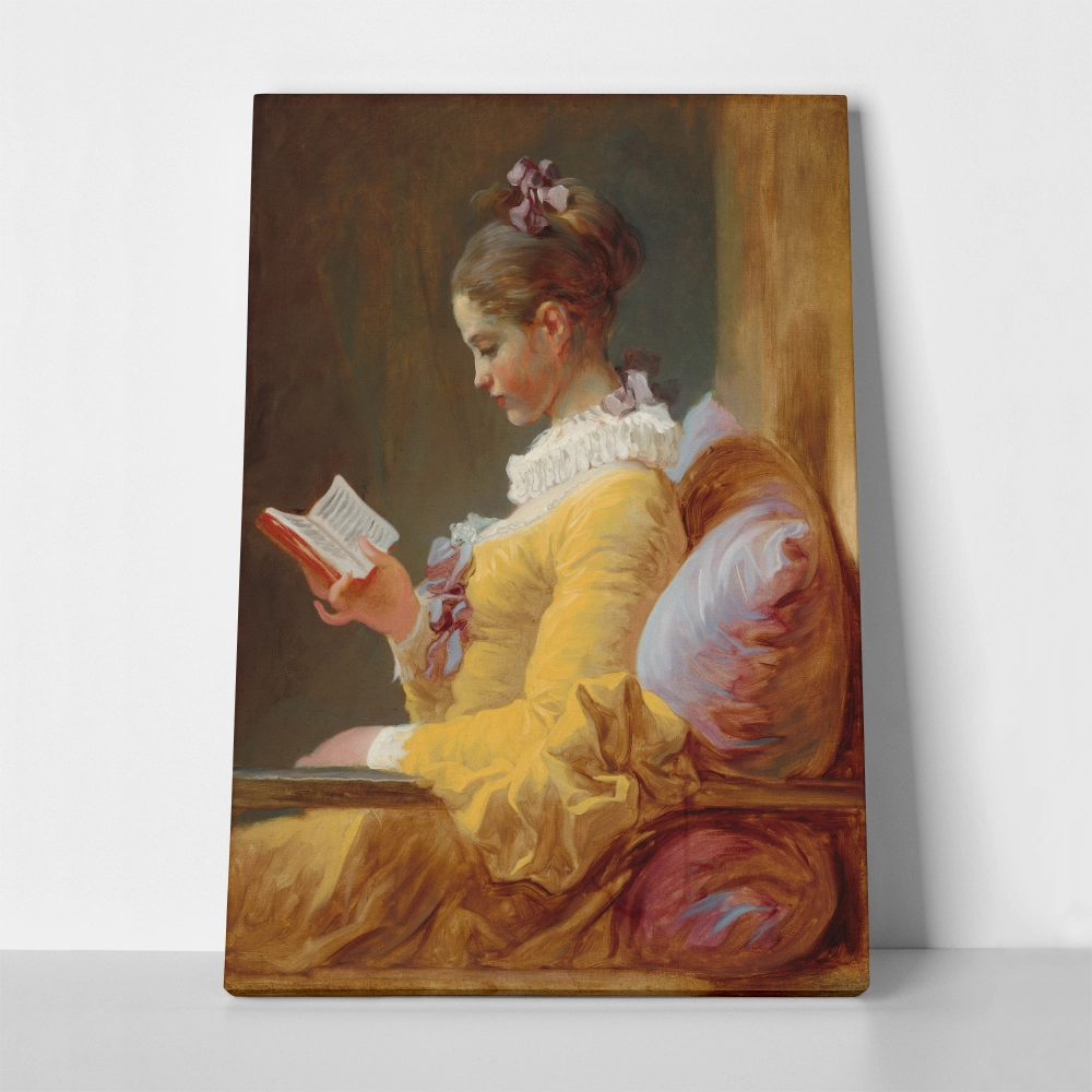Πινακας σε καμβά FRAGONARD - THE READER