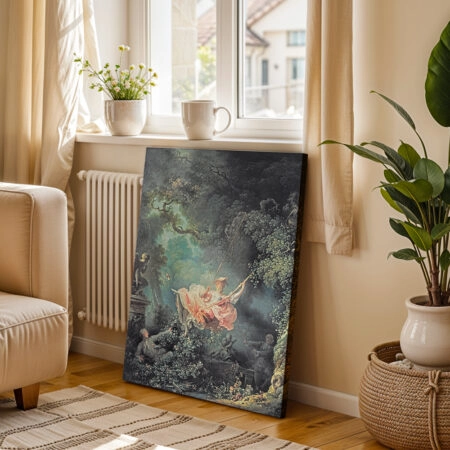 Πινακας σε καμβά FRAGONARD - THE SWING