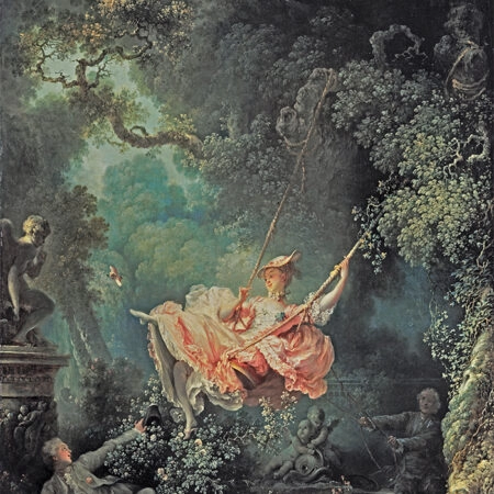 Πινακας σε καμβά FRAGONARD - THE SWING - Αλλοι ζωγραφοι Sticky 6